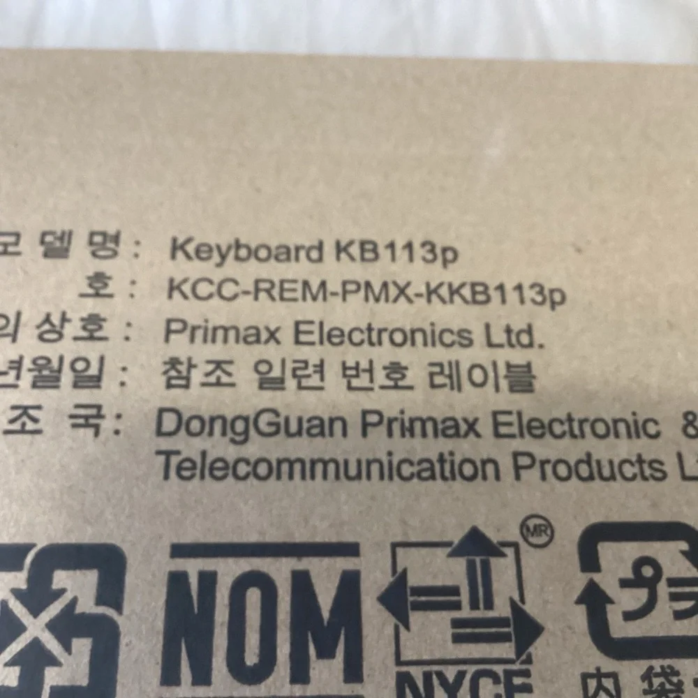Dell black slim Wireless Keyboard new in box